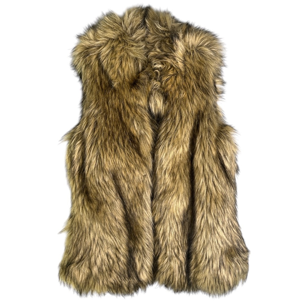 Ci Sono By Cavalini Faux Fur Vest